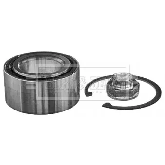 Roulement de roue avant BORG & BECK BWK1326
