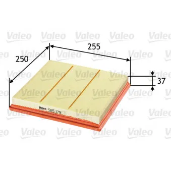 Filtre à air VALEO 585179