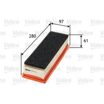 Filtre à air VALEO 585181