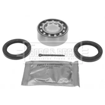 Roulement de roue avant BORG & BECK BWK266