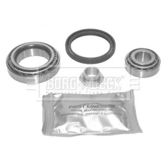 Roulement de roue avant BORG & BECK BWK275
