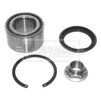 Roulement de roue avant BORG & BECK BWK560
