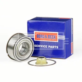 Roulement de roue arrière BORG & BECK BWK637