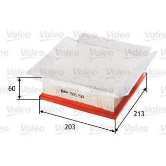 Filtre à air VALEO 585199