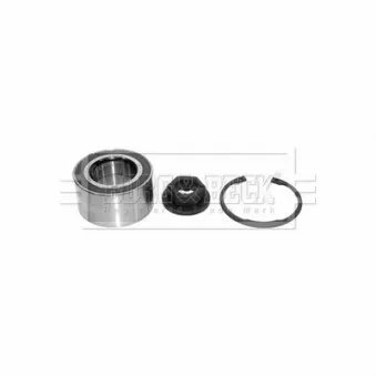 Roulement de roue avant BORG & BECK BWK744