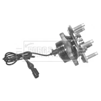 Roulement de roue avant BORG & BECK BWK764