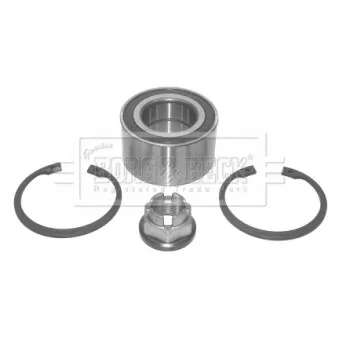 Roulement de roue avant BORG & BECK BWK806