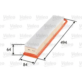 Filtre à air VALEO 585205