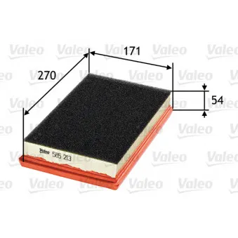 Filtre à air VALEO 585213