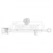 Contact d'avertissement, usure des plaquettes de frein BORG & BECK BWL3220 - Visuel 2