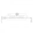 Contact d'avertissement, usure des plaquettes de frein BORG & BECK BWL3222 - Visuel 1