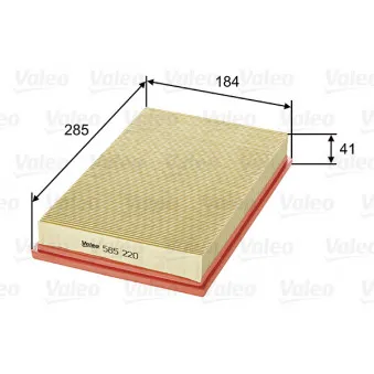 Filtre à air VALEO 585220