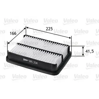 Filtre à air VALEO 585234