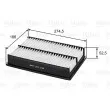 Filtre à air VALEO 585236 - Visuel 1