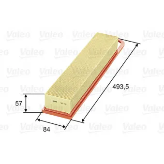Filtre à air VALEO 585247