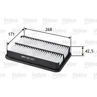 Filtre à air VALEO 585257