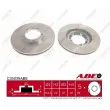 Jeu de 2 disques de frein avant ABE C35039ABE - Visuel 3