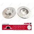 Jeu de 2 disques de frein avant ABE C3M042ABE - Visuel 3