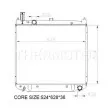 Radiateur, refroidissement du moteur THERMOTEC D72017TT - Visuel 3