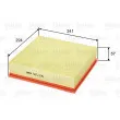 Filtre à air VALEO 585295 - Visuel 1