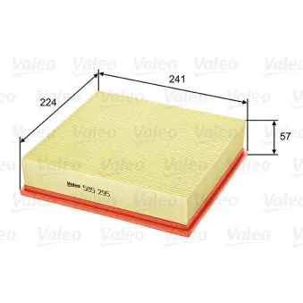 Filtre à air VALEO 585295