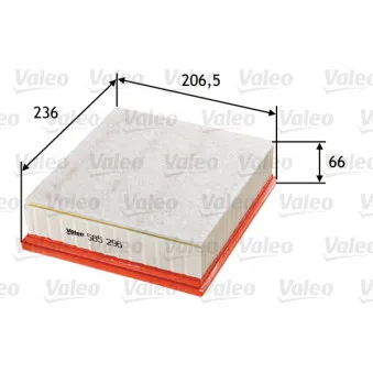 Filtre à air VALEO 585296