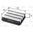 Filtre à air VALEO 585297 - Visuel 1