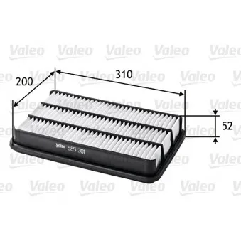 Filtre à air VALEO 585301