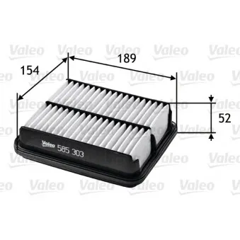 Filtre à air VALEO 585303
