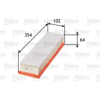 Filtre à air VALEO 585311