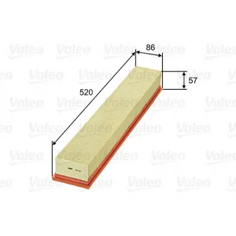 Filtre à air VALEO 585323