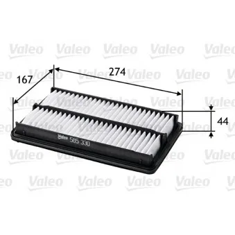 Filtre à air VALEO 585330