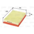 Filtre à air VALEO 585337 - Visuel 1
