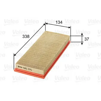 Filtre à air VALEO 585375