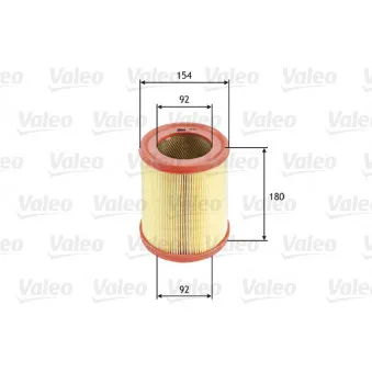 Filtre à air VALEO 585604