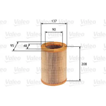 Filtre à air VALEO 585608