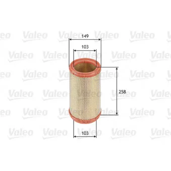 Filtre à air VALEO 585611