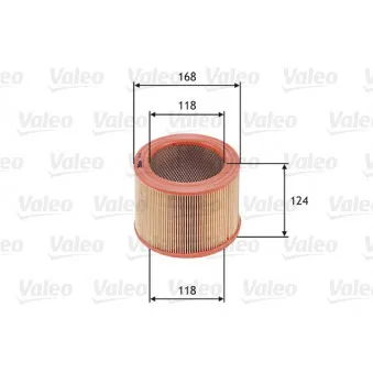 Filtre à air VALEO 585621