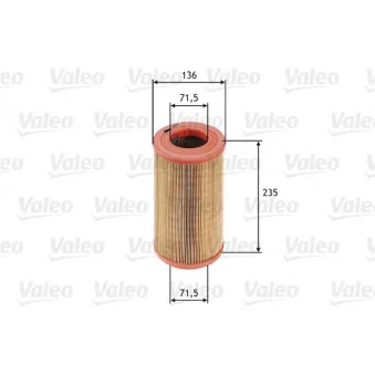 Filtre à air VALEO 585622