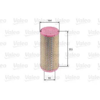 Filtre à air VALEO 585624