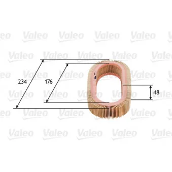 Filtre à air VALEO 585628
