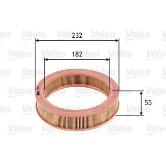 Filtre à air VALEO 585632