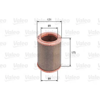 Filtre à air VALEO 585635