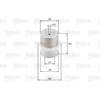 Filtre à air VALEO 585638
