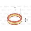 Filtre à air VALEO 585651 - Visuel 1