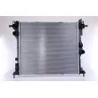 Radiateur, refroidissement du moteur NISSENS 606571 - Visuel 1