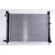 Radiateur, refroidissement du moteur NISSENS 606760 - Visuel 2