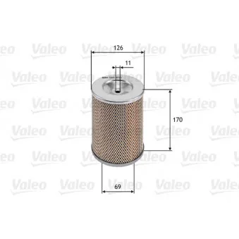 Filtre à air VALEO 585655
