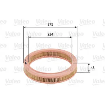 Filtre à air VALEO 585657