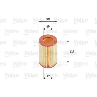 Filtre à air VALEO 585660